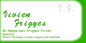 vivien frigyes business card